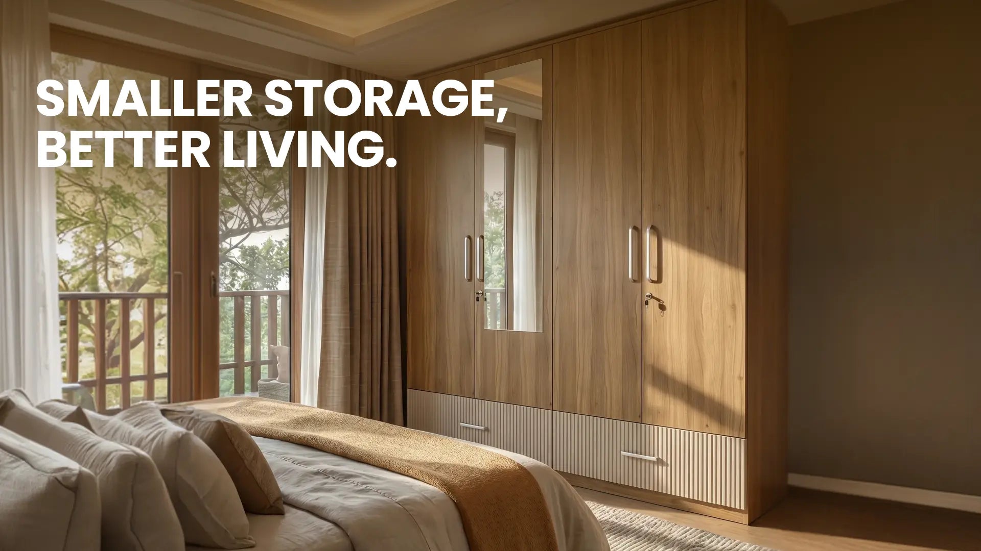 Wardrobe Ideas for Small Bedrooms - Featured Image