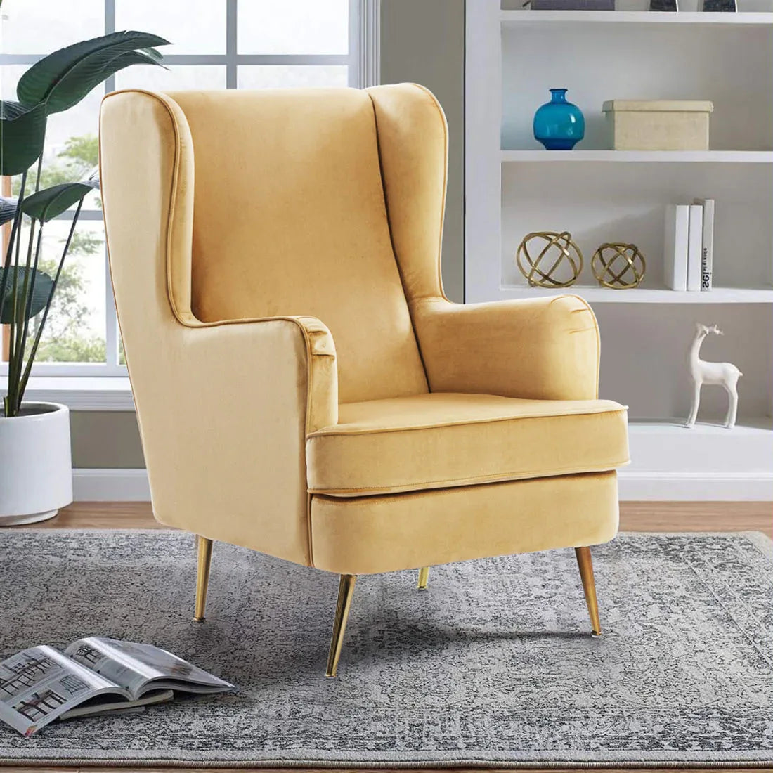 Urban Ladder King Chair For Living Room Trissino Luxury Italian