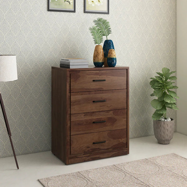 Antwerp Chest Of 4 Drawers in Sheesham Colour - HomeTown