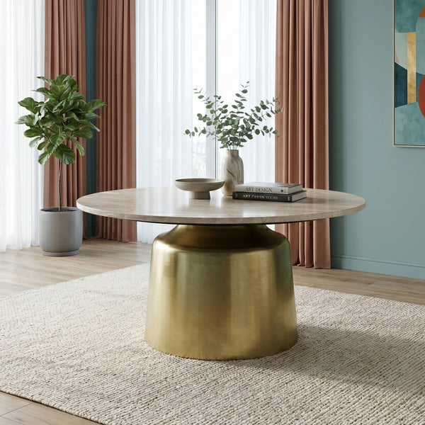 Oro Marble Top Center Table