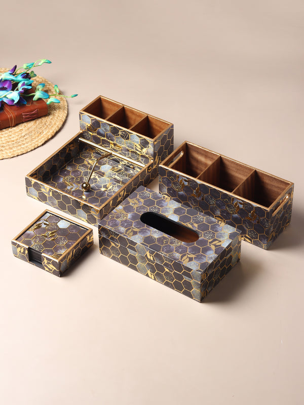 De Massion Gilded Hive Coaster Set of 6