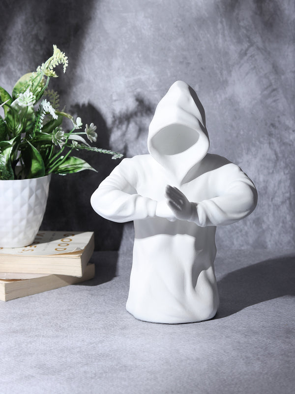 De Massion Hooded Warrior in White