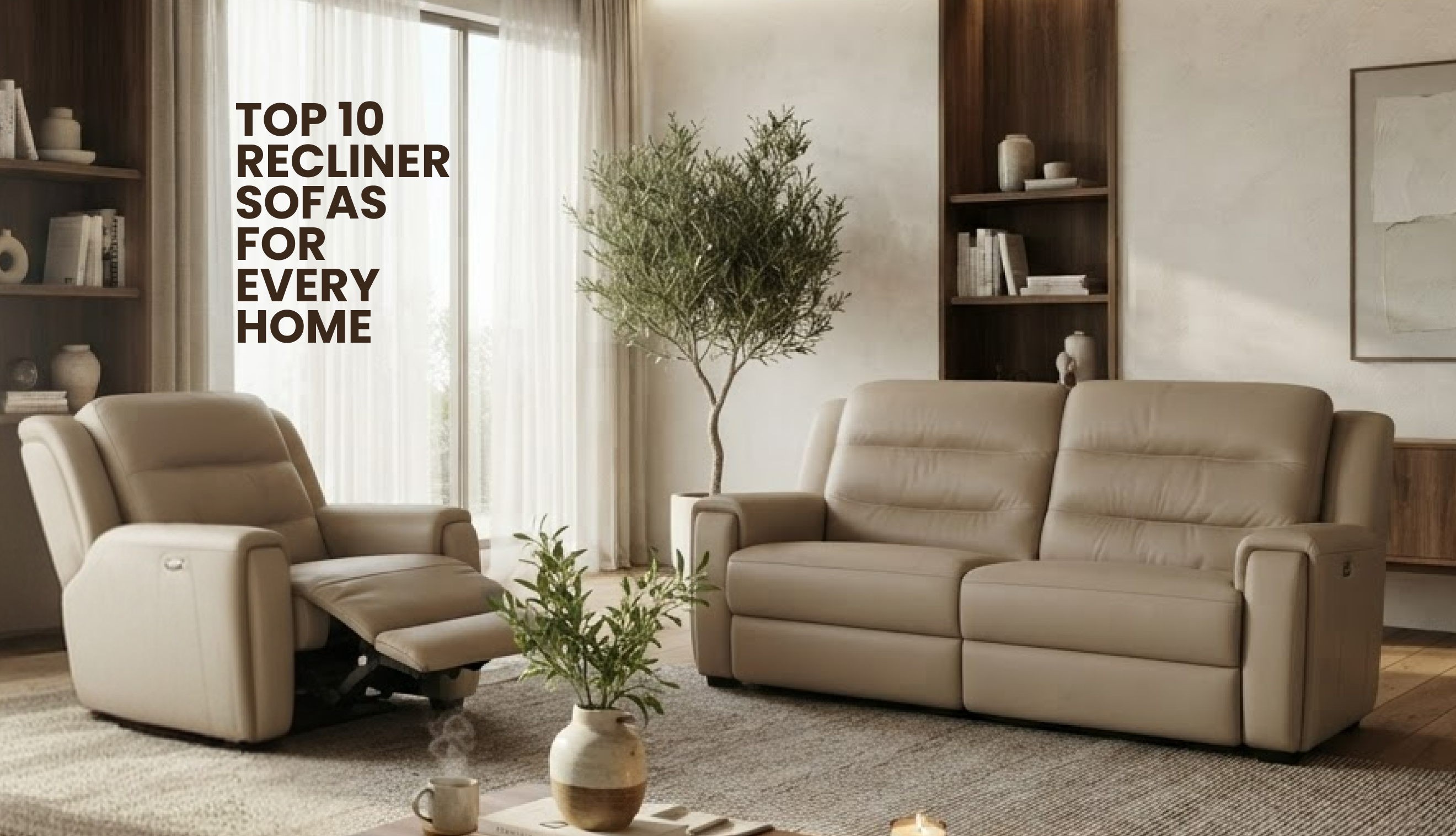 Top 10 Best Recliner Sofas for Every Home in 2026