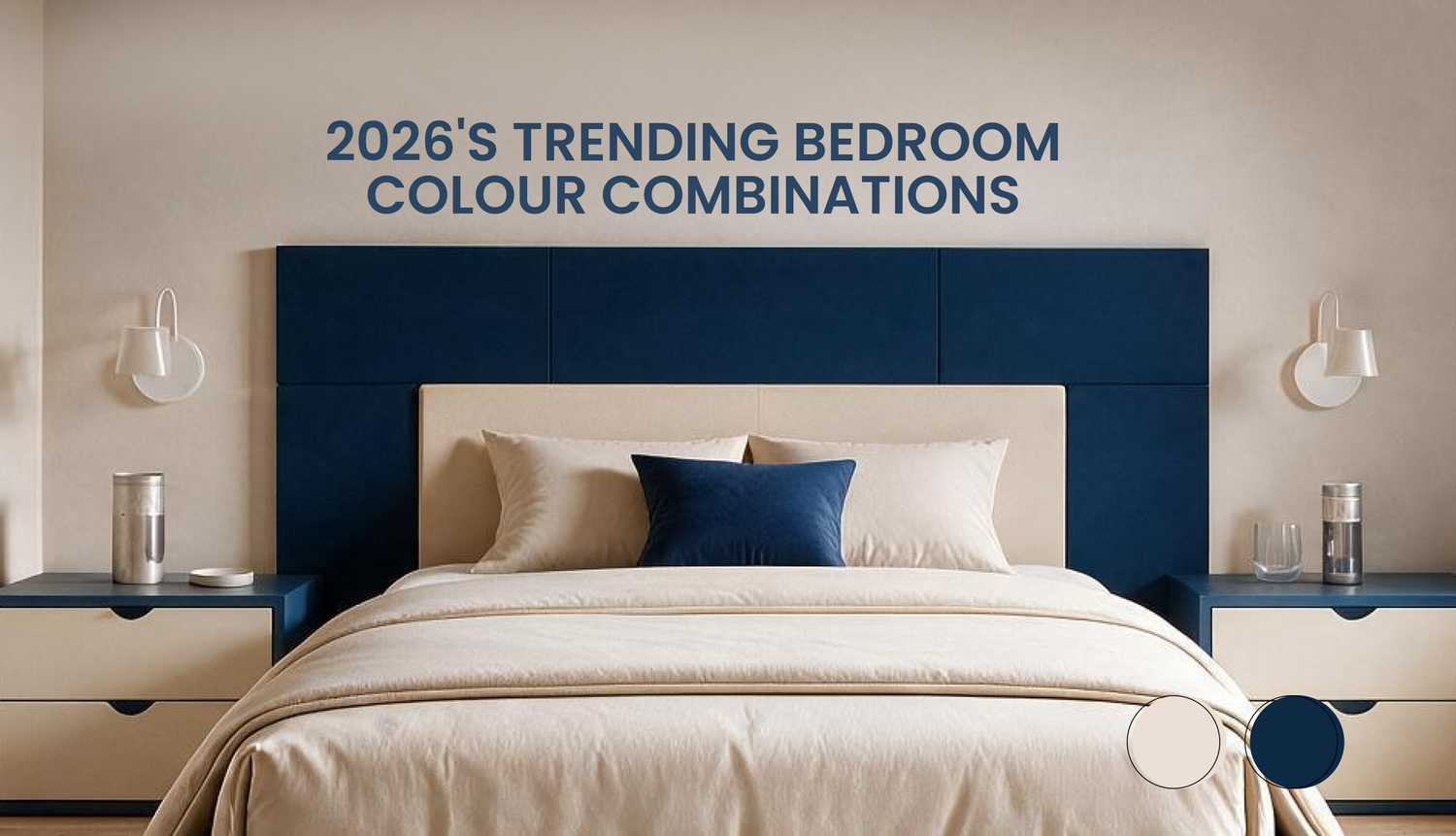 20 Best Two Colour Combinations for Bedroom Walls (2026 Edition)