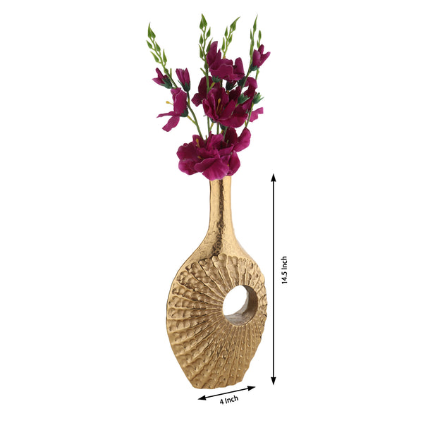 De Massion Seashell Serenity Vase - Large Gold dimensions