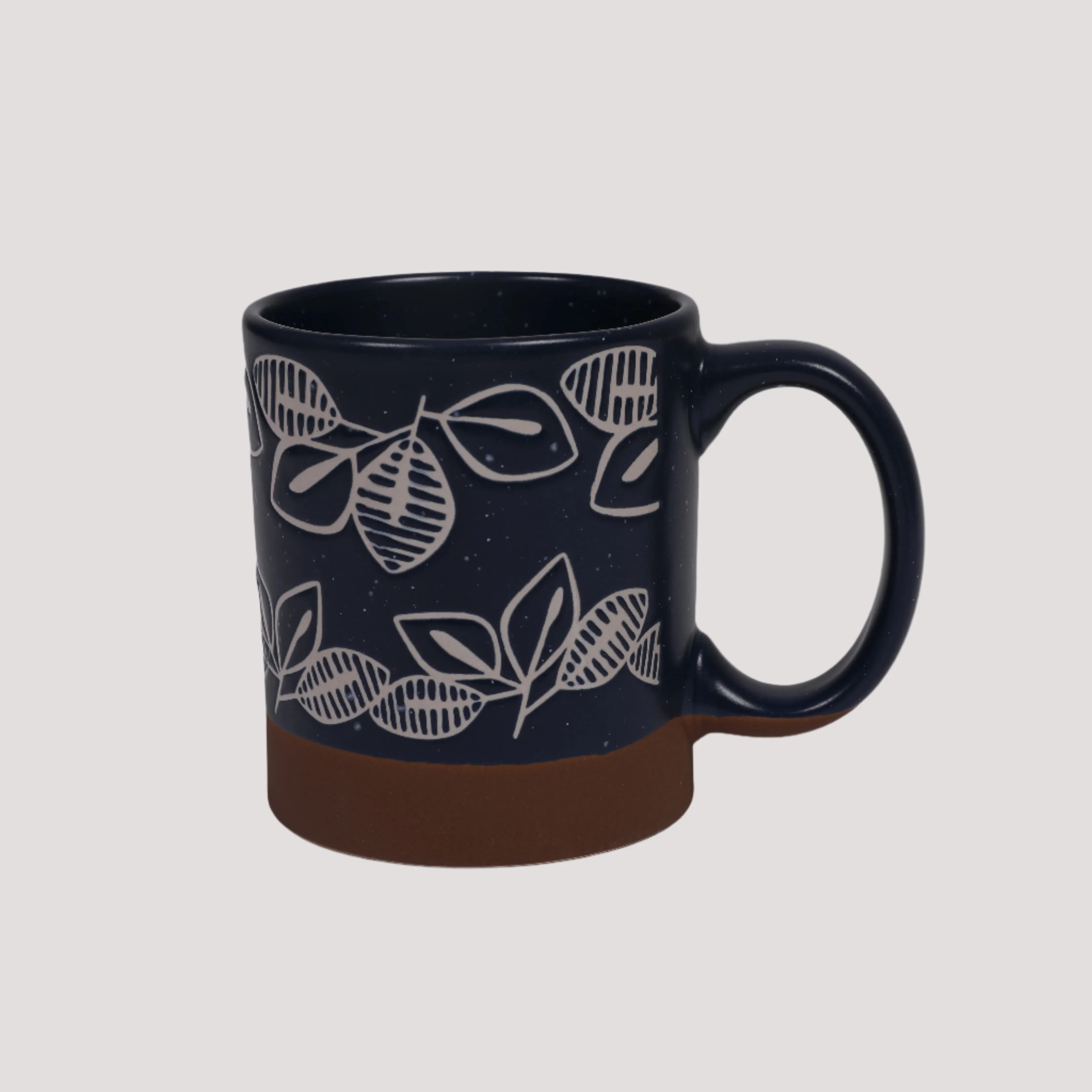 Living Essence Stoneware Mug Blue 280ml Set of 2Pcs - HomeTown