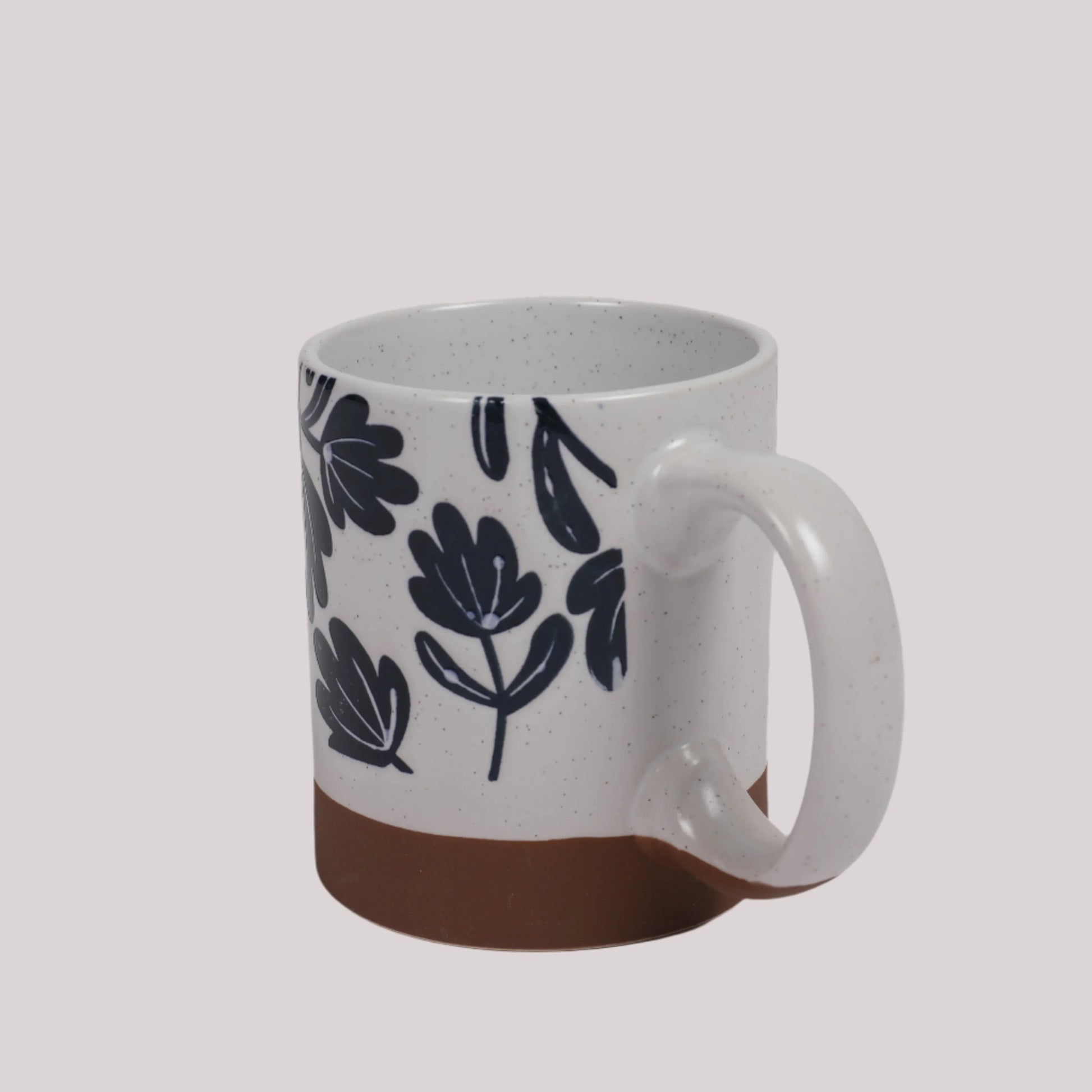 Living Essence Stoneware Mug White 280ml Set of 2Pcs - HomeTown