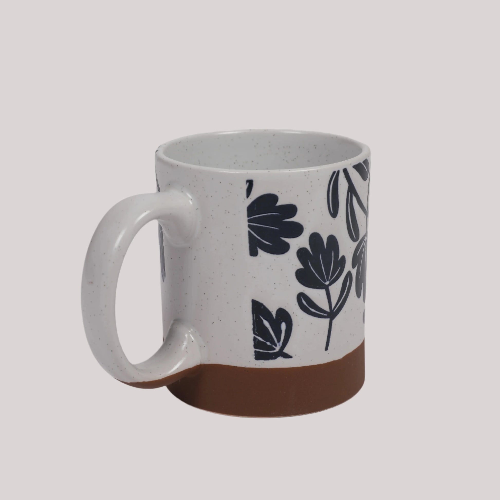 Living Essence Stoneware Mug White 280ml Set of 2Pcs - HomeTown