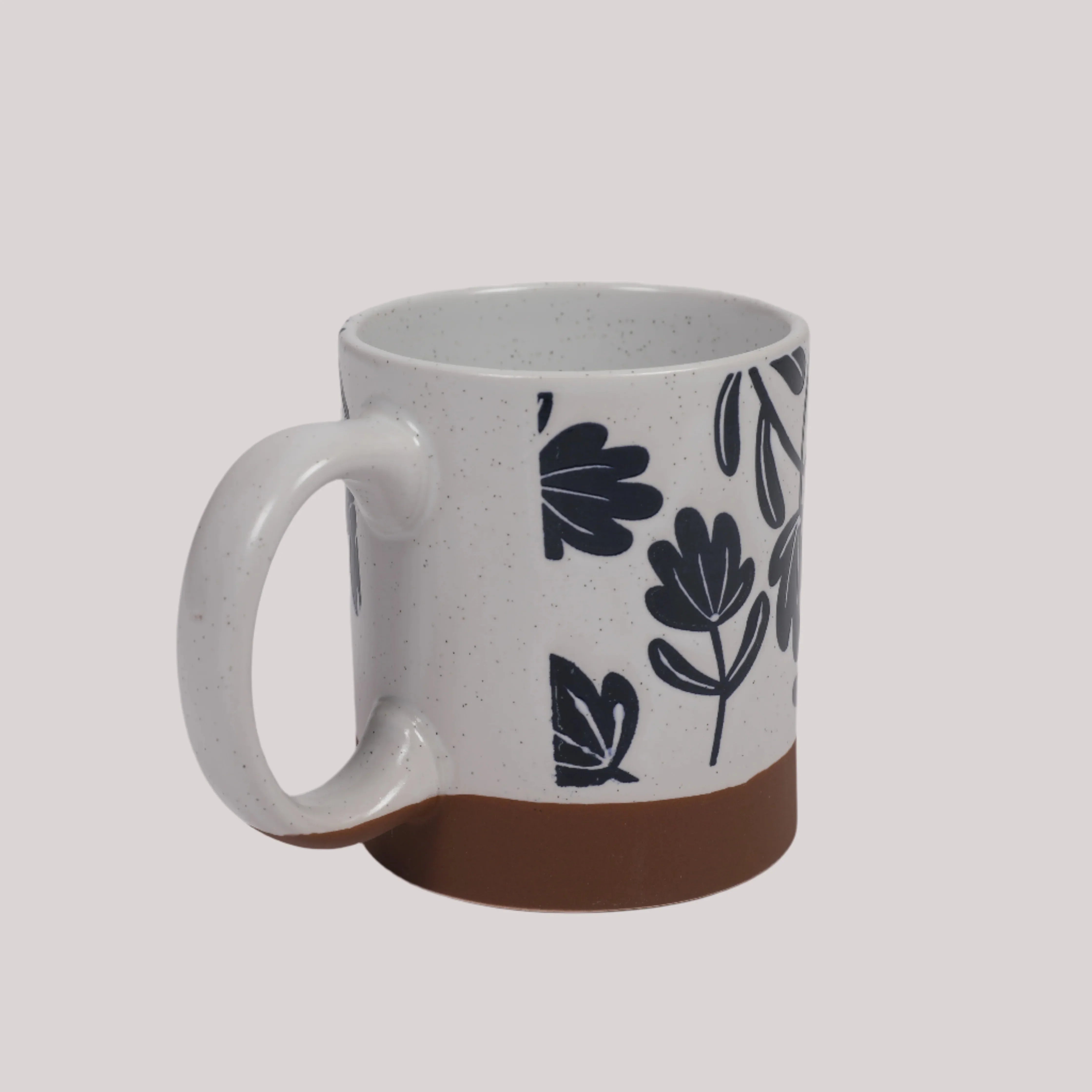 Living Essence Stoneware Mug White 280ml Set of 2Pcs - HomeTown