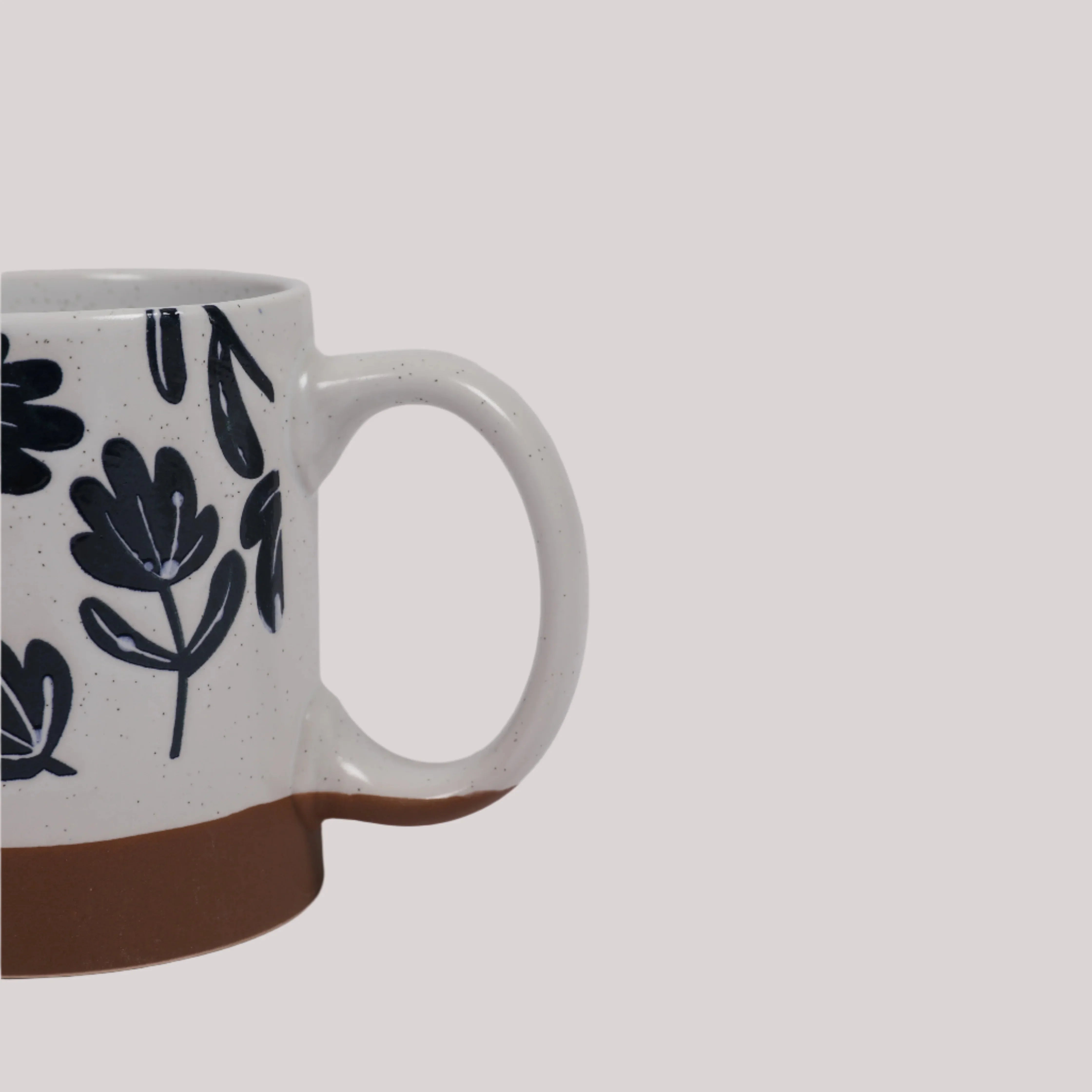 Living Essence Stoneware Mug White 280ml Set of 2Pcs - HomeTown