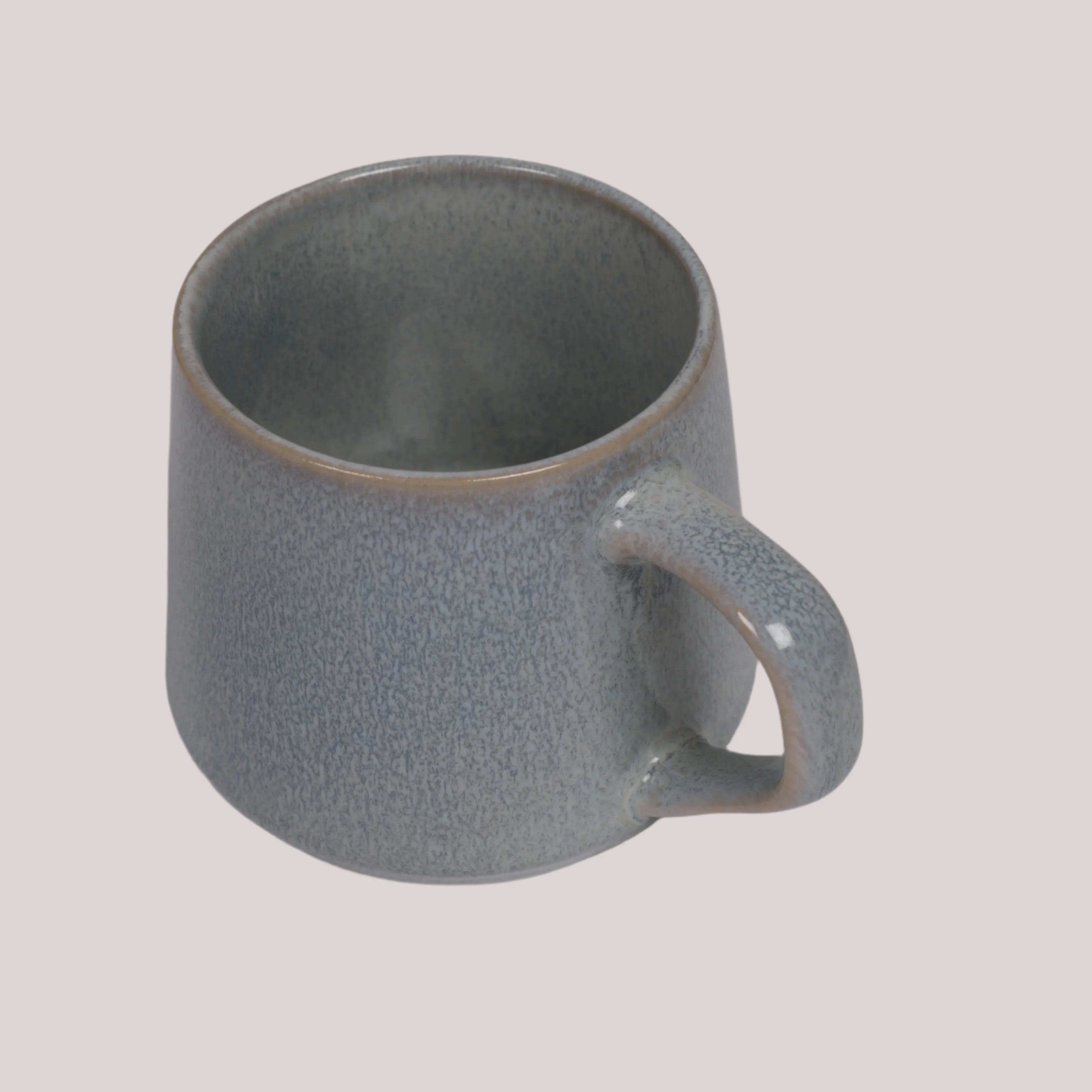 Living Essence Stoneware Mug Blue 330ml Set of 2Pcs - HomeTown