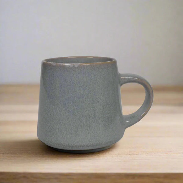 Living Essence Stoneware Mug Blue 450ml Set of 2Pcs dimensions