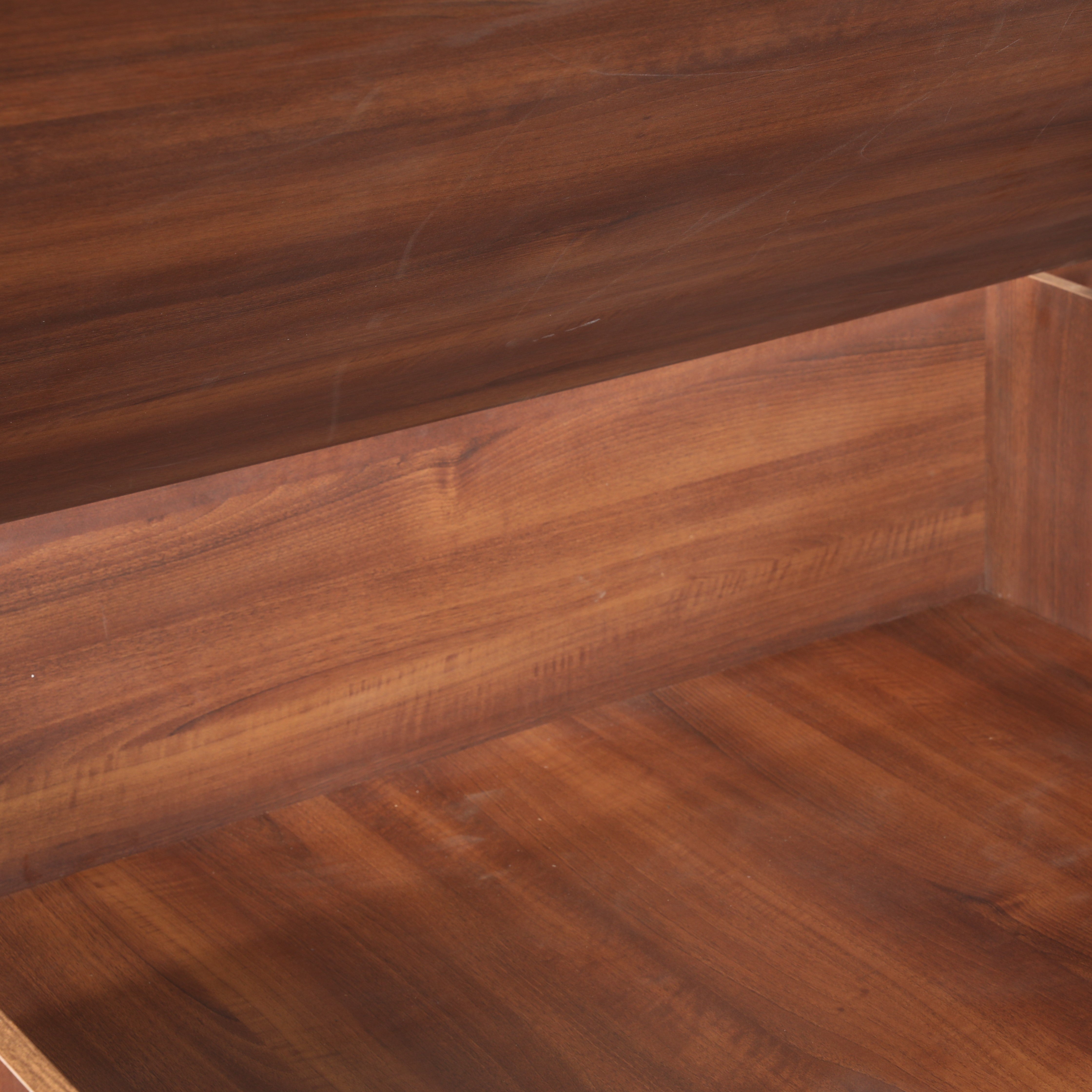Nova King Size Bed with Hydraulic Storage in Wooden Finish