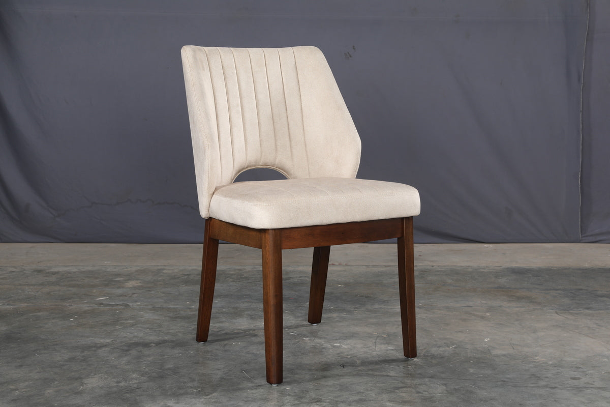 Atlas Dining Chair Set of 2 Creamy