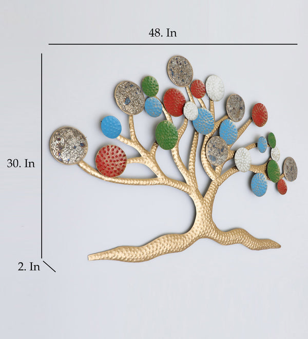 Vedas W Colour of Life Tree Wall Decor dimensions