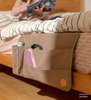 Beige Kangaroo Canvas Bed Pocket