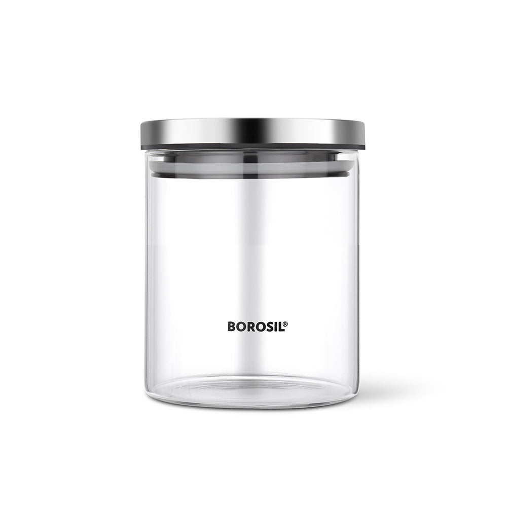 BOROSIL GLASS CLASSIC JAR 600 ML