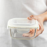 Borosil Klip N Store Square Container 800ml