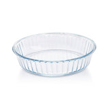 Borosil Fluted Glass Baking Dish 1.5 Litre