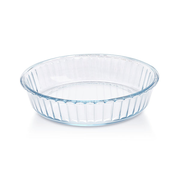 BOROSIL FLUTED GLASS BAKING DISH 1.5 LITRE dimensions