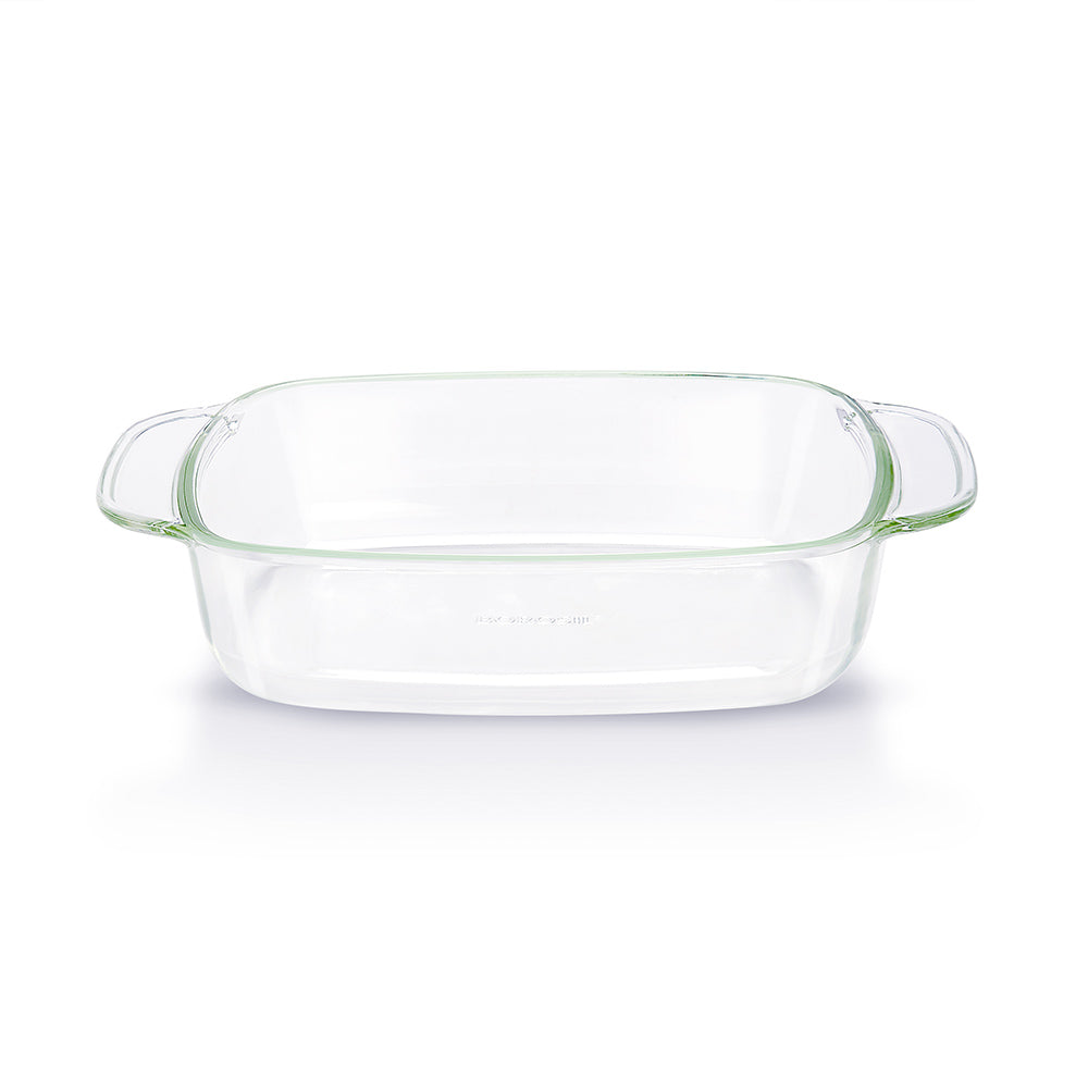 BOROSIL DEEP RECTANGULAR GLASS BAKING DISH 1.5 LITRE