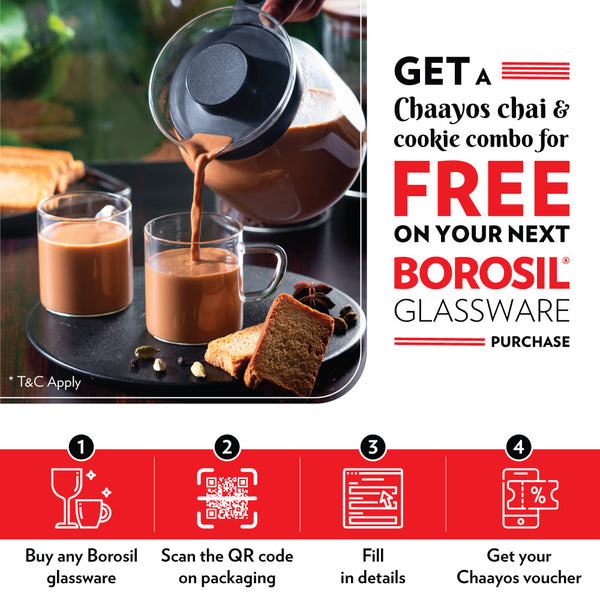 Borosil Classic Grande Mug 500ml Large 2pcs Set dimensions