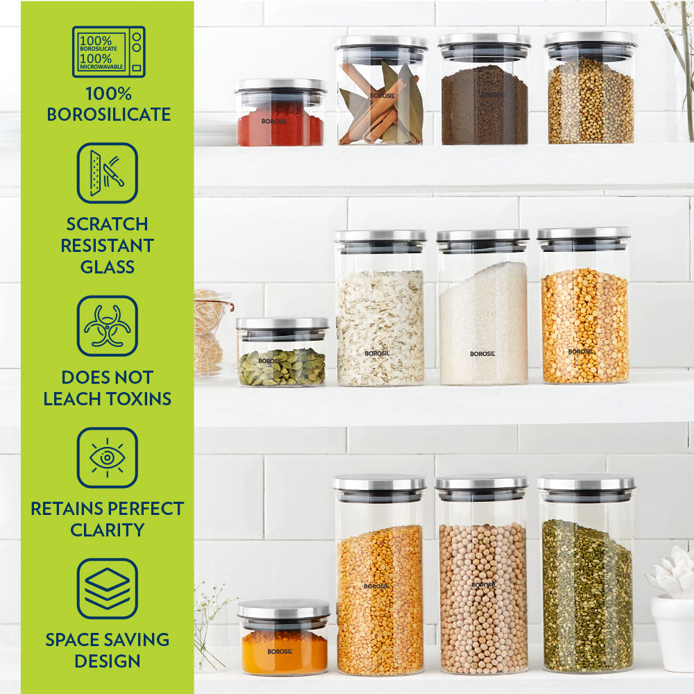 BOROSIL GLASS CLASSIC JAR 300 ML