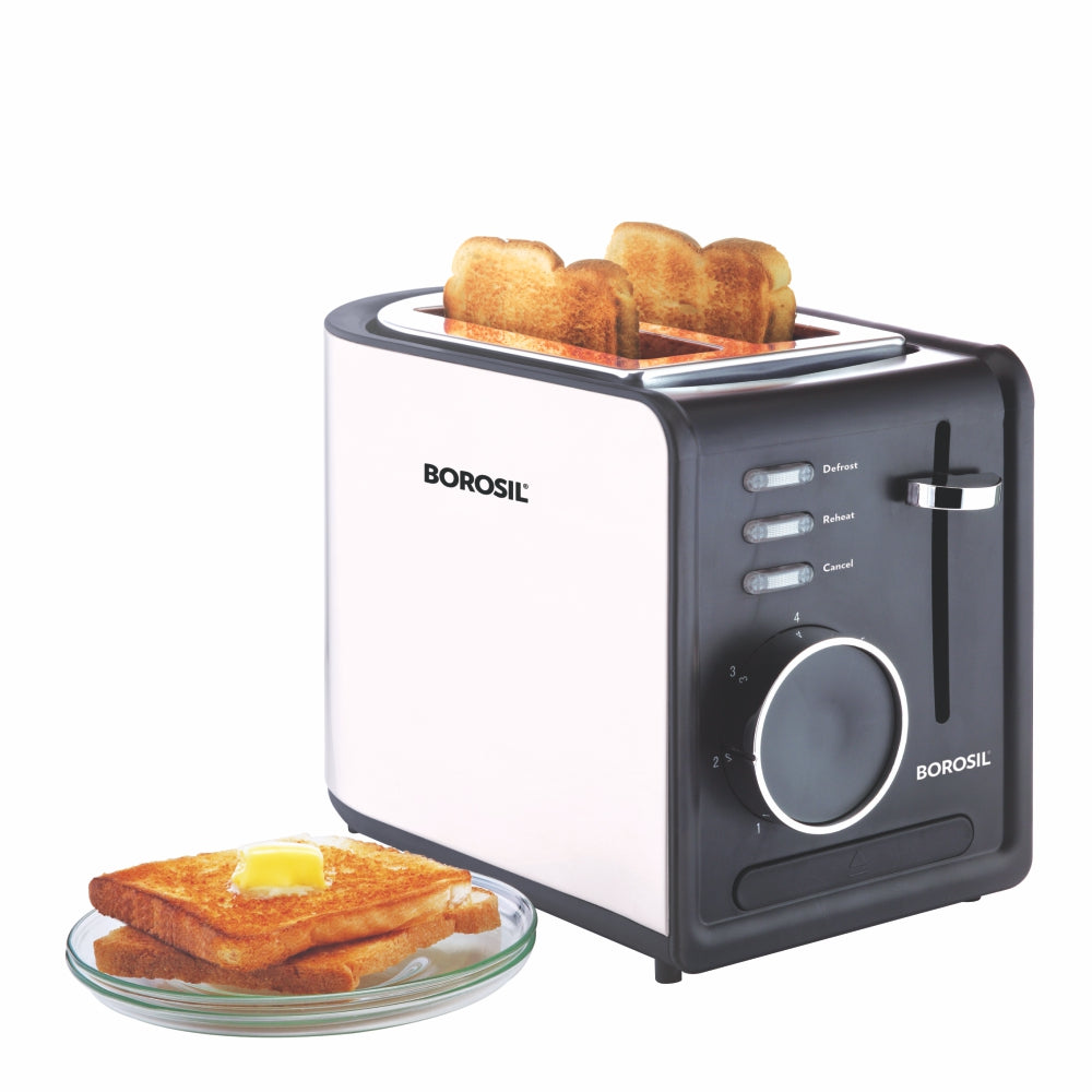 BOROSIL KRISPY POP UP TOASTER  2 SLICER