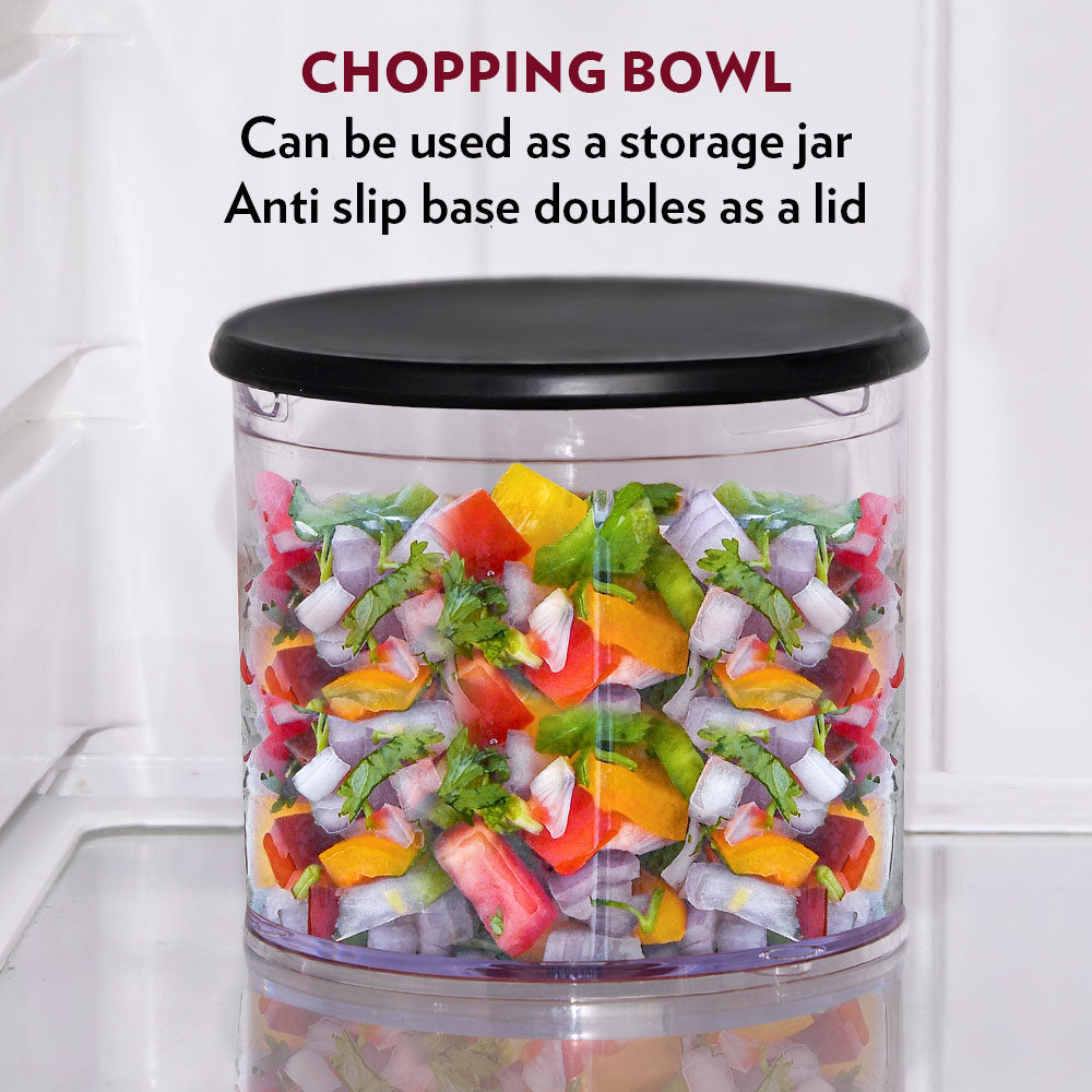 Borosil Chefdelite 300 Watt Chopper Black