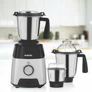 BOROSIL SILVER LINE 750WATT MIXER GRINDER