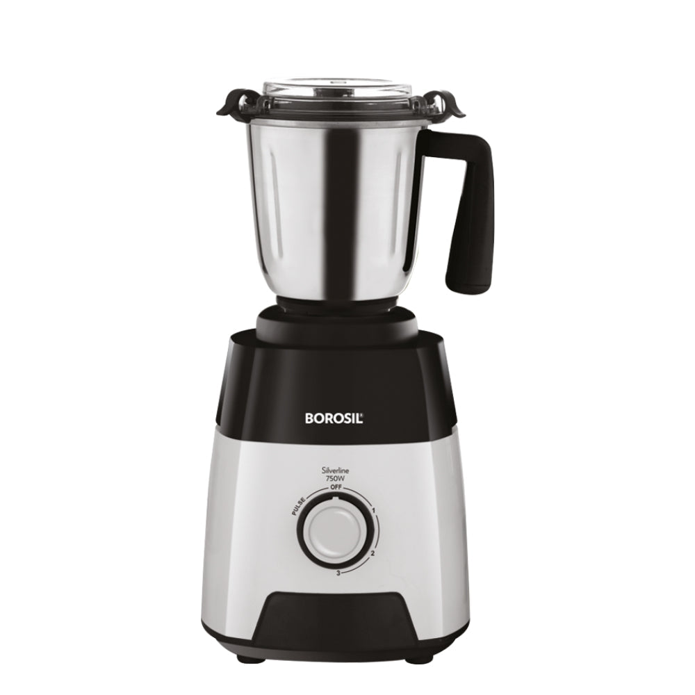 BOROSIL SILVER LINE 750WATT MIXER GRINDER