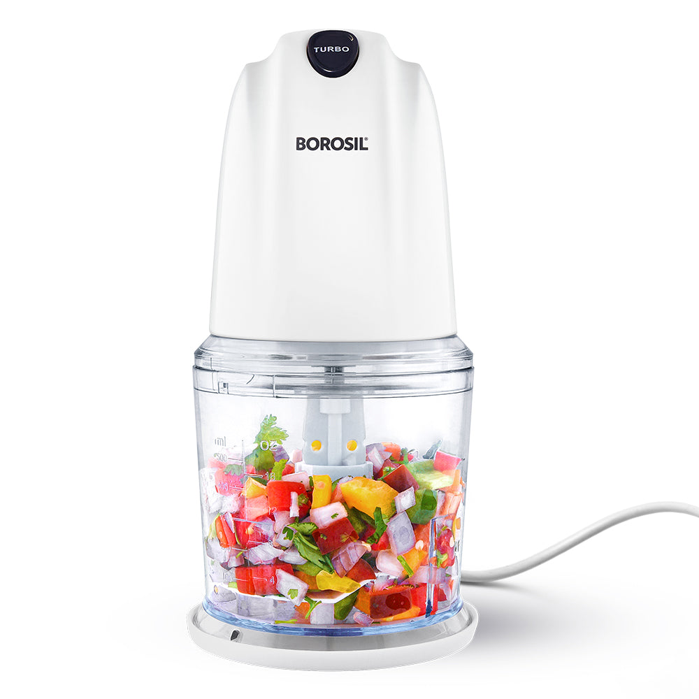 BOROSIL CHEFDELITE 260 WATT CHOPPER WHITE