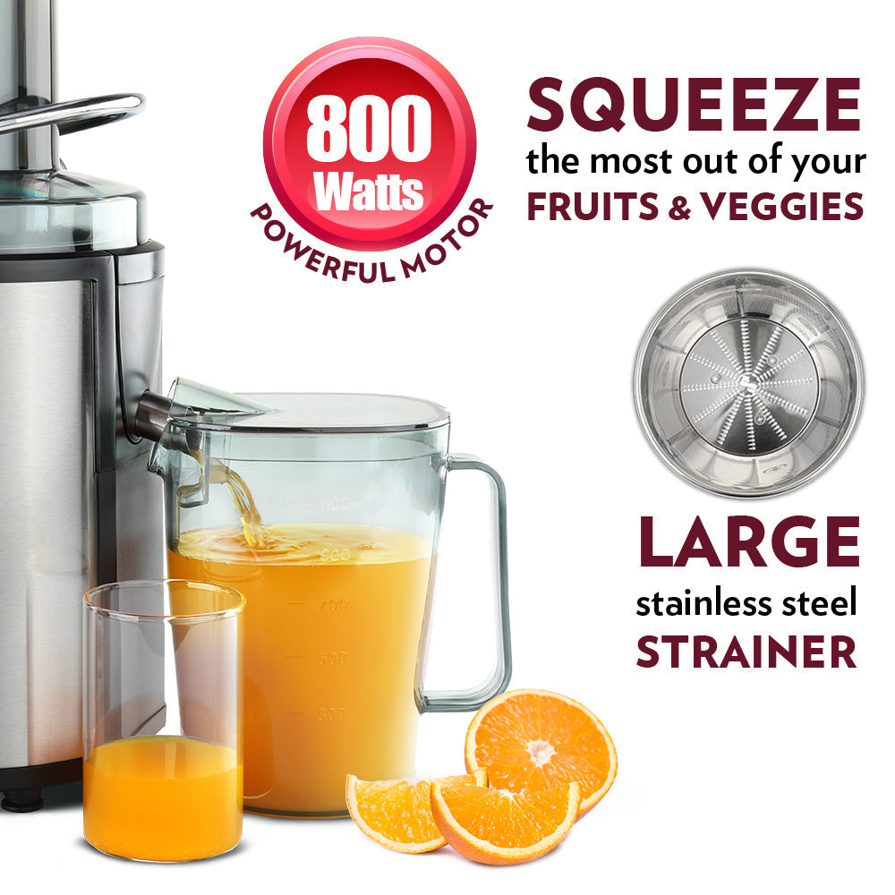 BOROSIL PRIMUS 800W SS JUICER