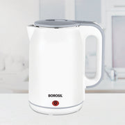Borosil Cooltouch Stainless Steel Kettle 1.8 Litre