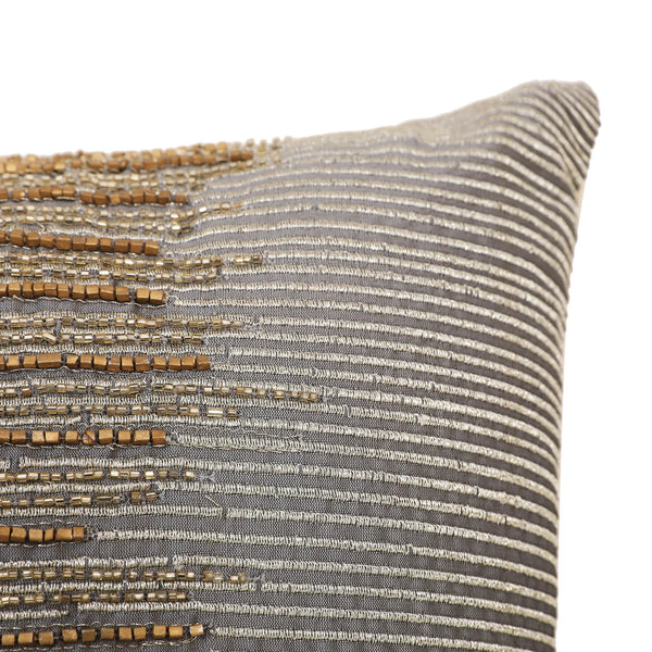 Luxe Cushion Cover Grey,40x40cm dimensions