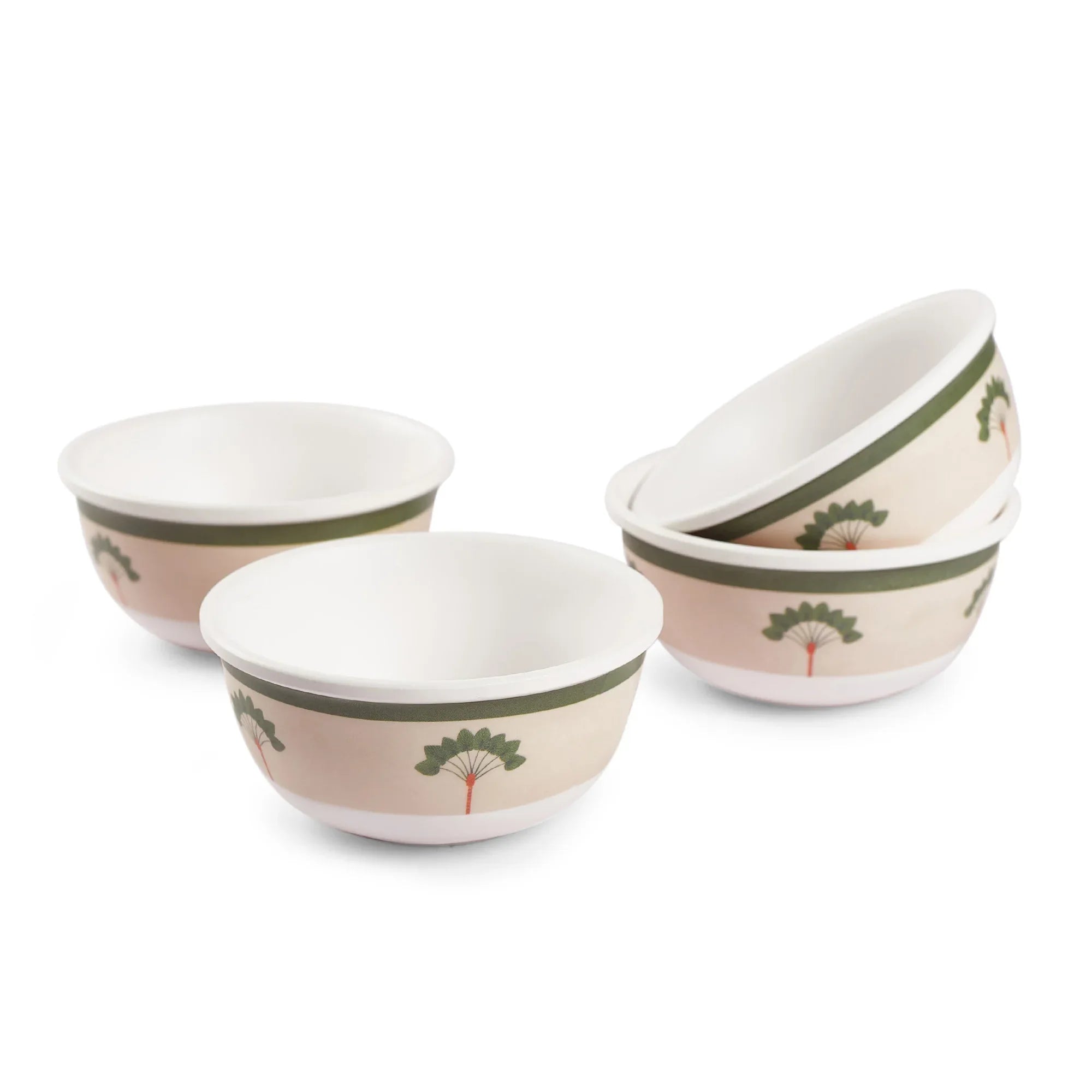 Living Essence Oasis Veg Bowl 4 inch Set of 4Pcs - HomeTown