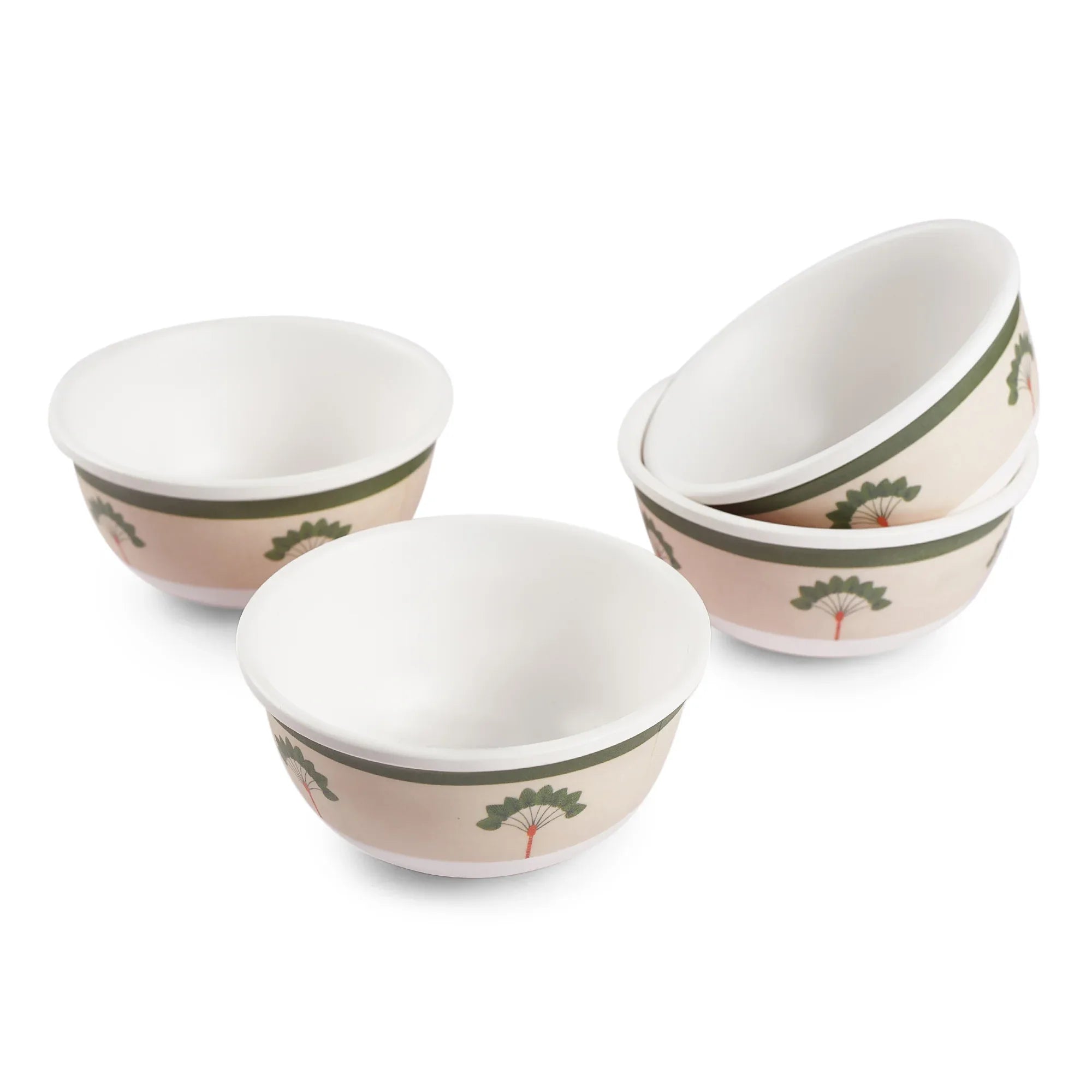 Living Essence Oasis Veg Bowl 4 inch Set of 4Pcs - HomeTown