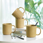Living Essence WabiSabi Beige Mug Set of 4Pcs - HomeTown
