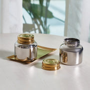 Sapphire Stainless Steel Serving Set Small in Gold & Silver Colour by Living Essence - HomeTown