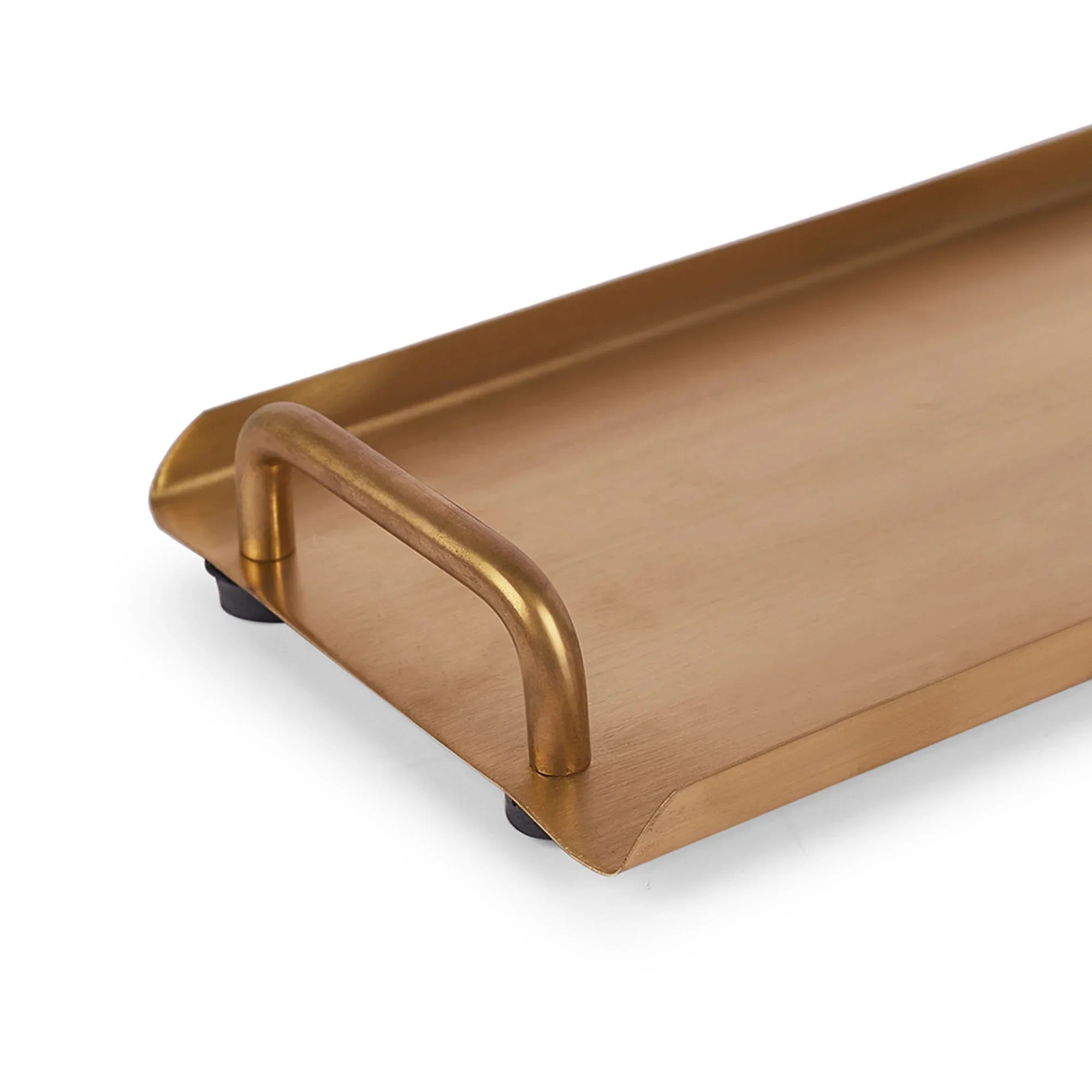 Sapphire Stainless Steel Serving Set Large in Gold & Silver Colour by Living Essence - HomeTown