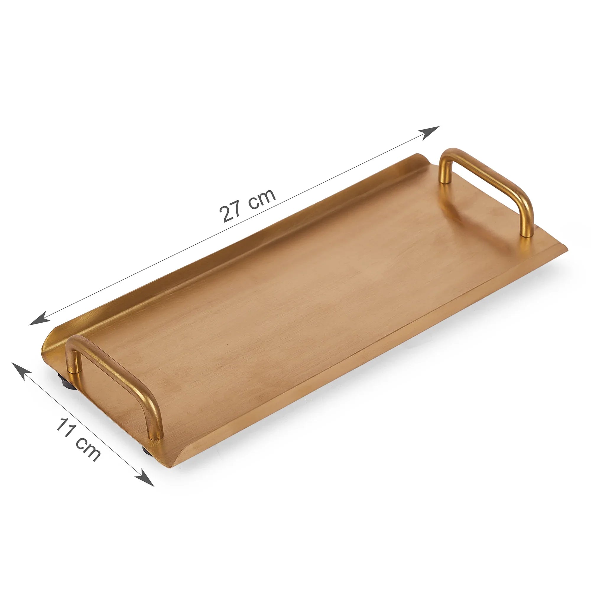 Sapphire Stainless Steel Serving Set Large in Gold & Silver Colour by Living Essence - HomeTown