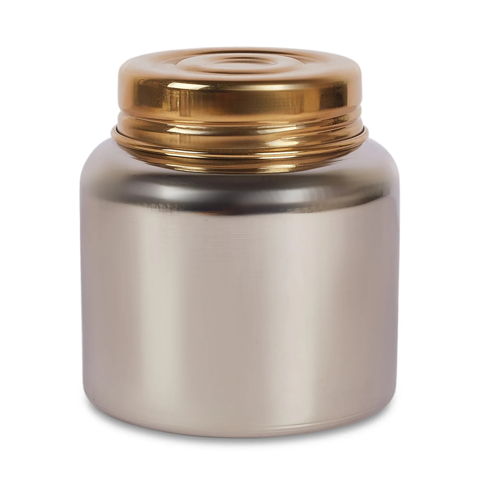 Sapphire Stainless Steel Serving Set Large in Gold & Silver Colour by Living Essence - HomeTown