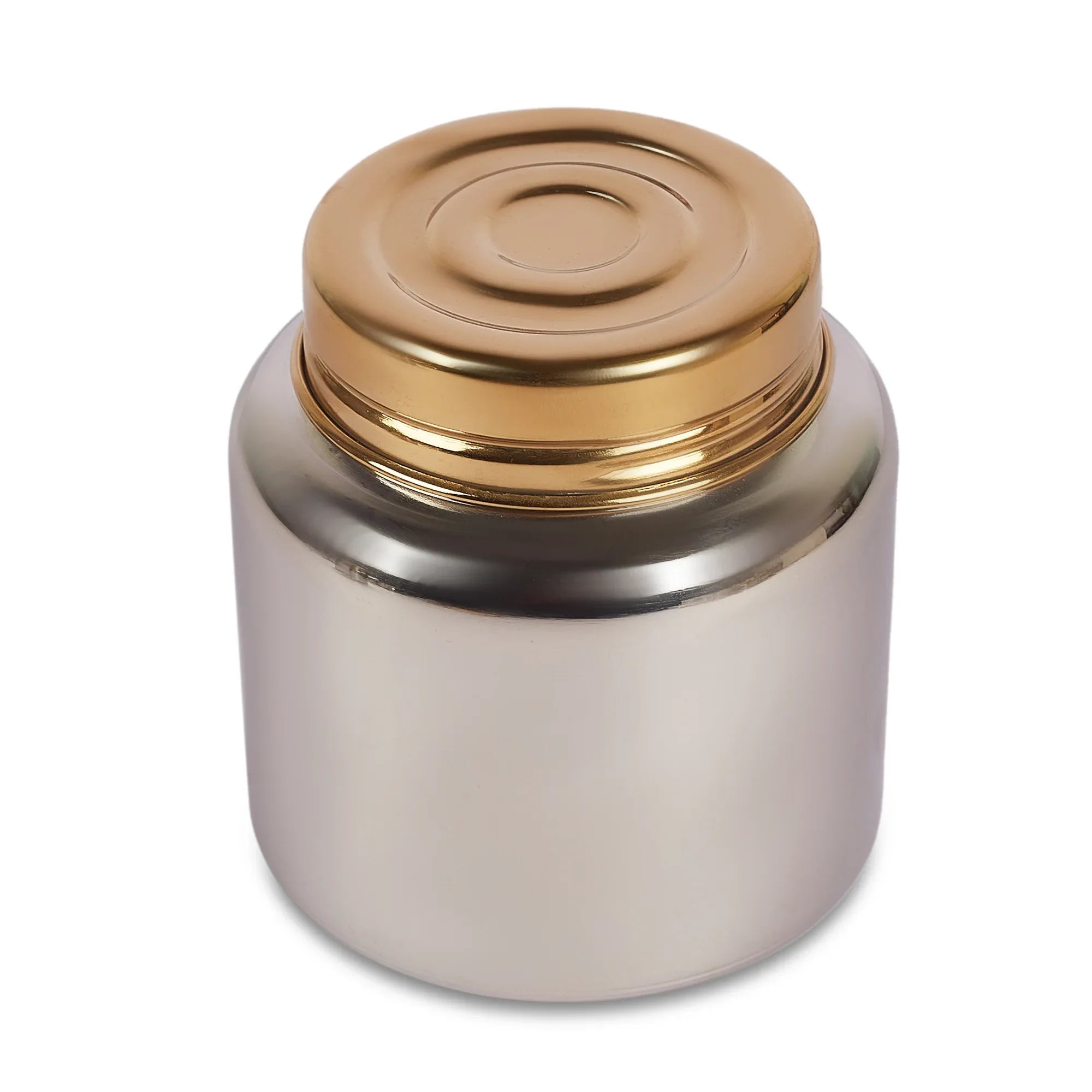 Sapphire Stainless Steel Serving Set Large in Gold & Silver Colour by Living Essence - HomeTown