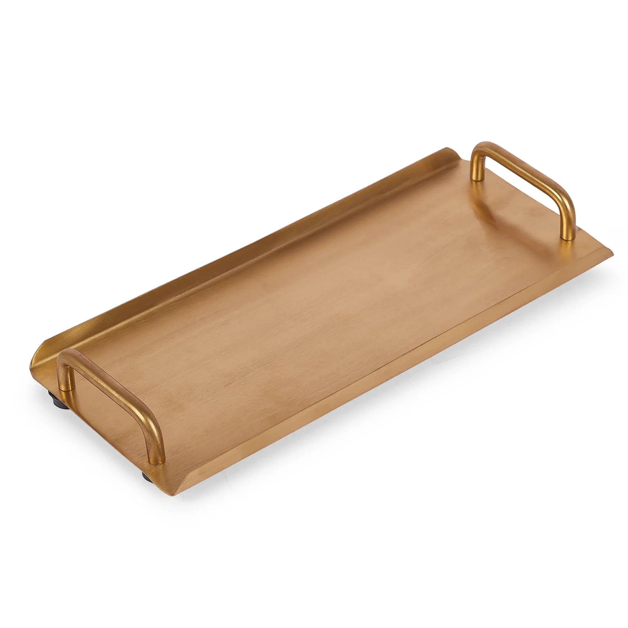 Sapphire Stainless Steel Serving Set Large in Gold & Silver Colour by Living Essence - HomeTown