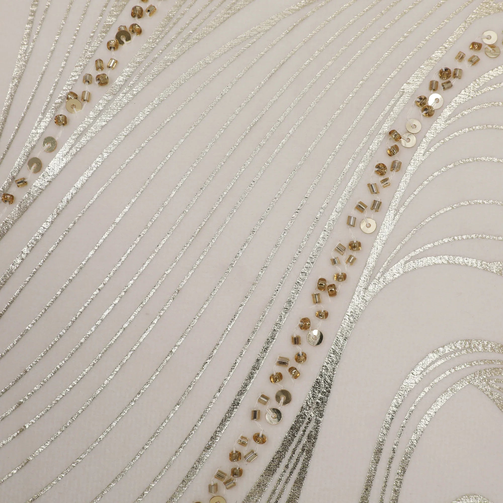 Swarna Cushion Cover White, 30x30cm - HomeTown