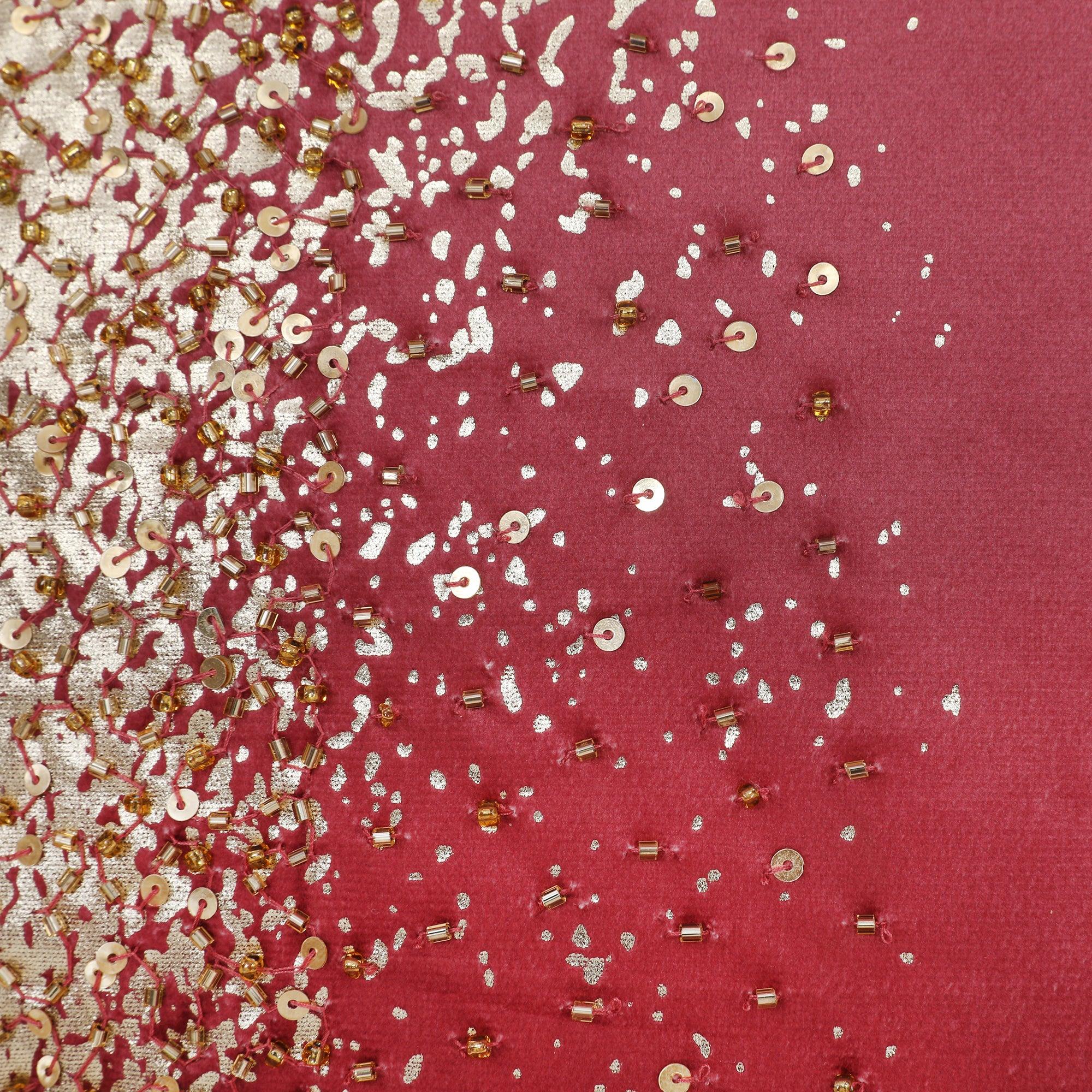 Swarna Cushion Cover Deco Rose, 40x40cm - HomeTown