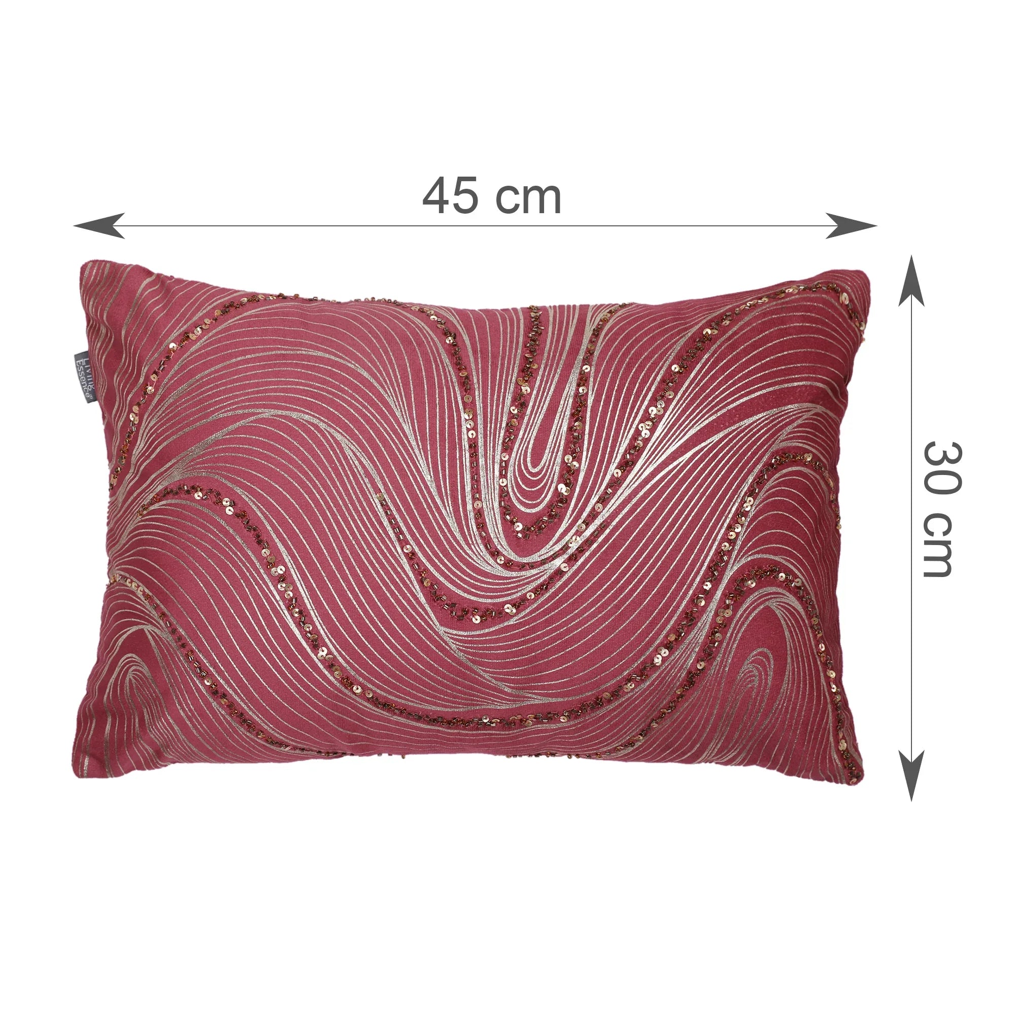 Swarna Cushion Cover Deco Rose, 30x50cm - HomeTown