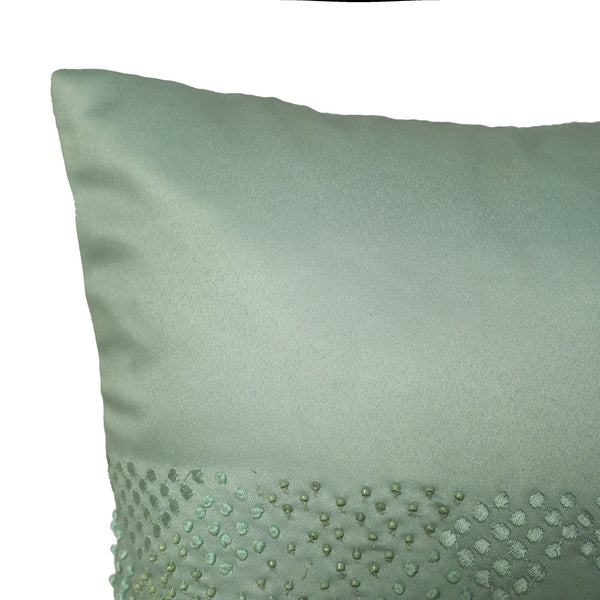 Swarna Cushion Cover Sage, 30x50cm dimensions