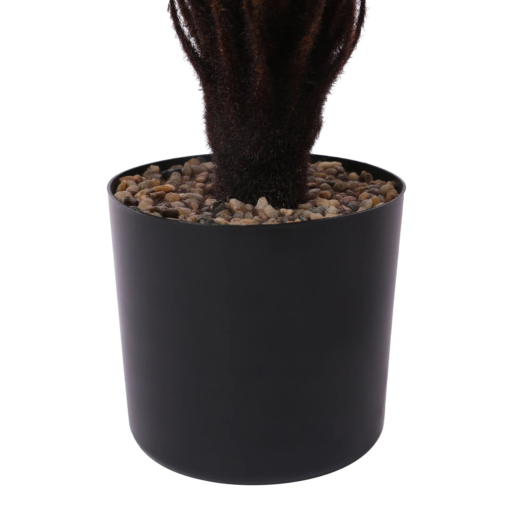 Blume Artificial Potted Plant Cycas Palm 55cm in Green Colour By Living Essence - HomeTown