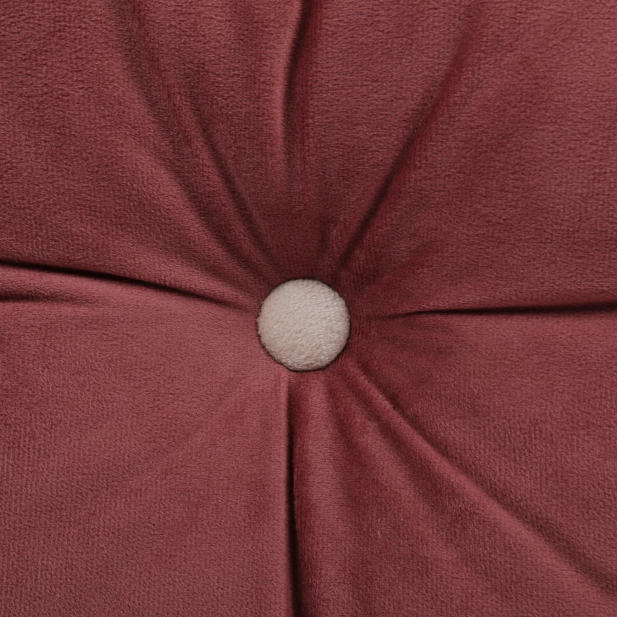 Velvet Solid Dori Filled Cushion Rose, 40X40cm - HomeTown